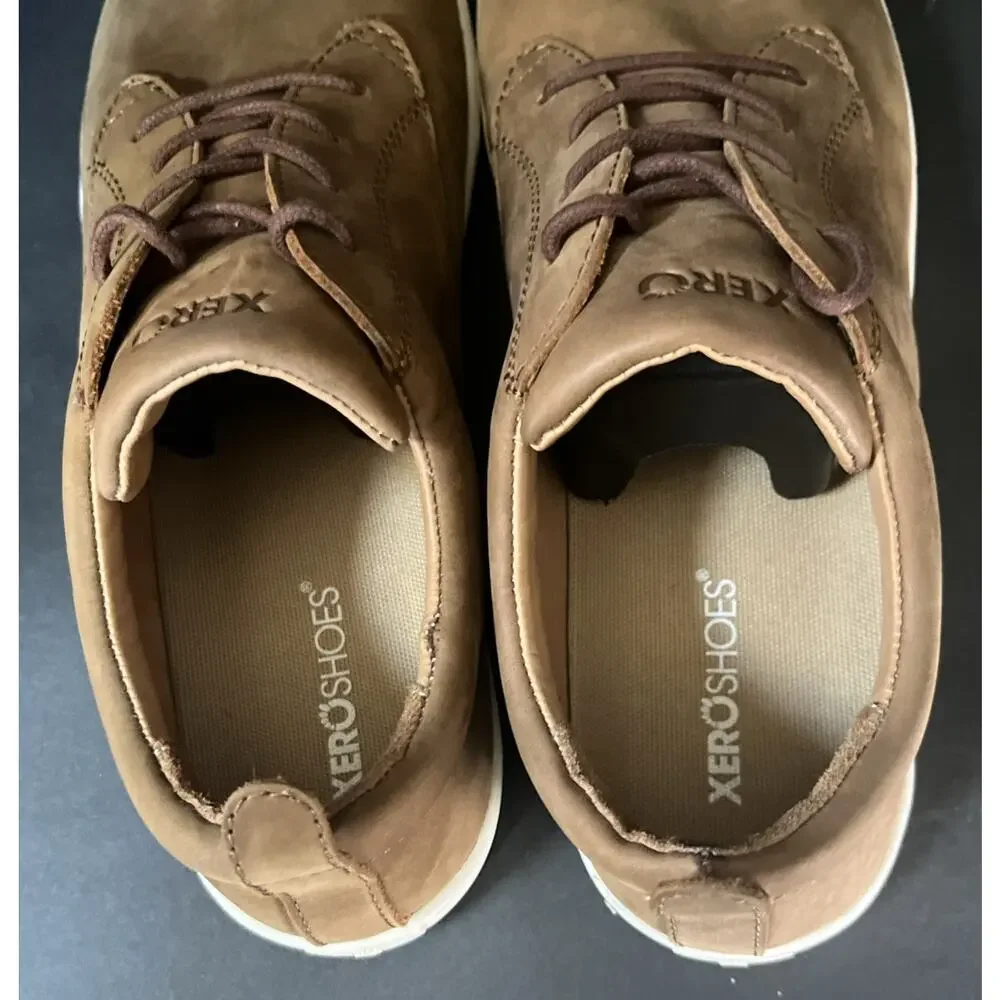 Xero Glenn Men’s Brown Suede Leather Shoes Size 11.5